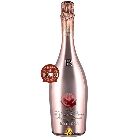 Rượu Vang Bottega Petalo Il Vino Dell’ Amore Manzoni Moscato Rose