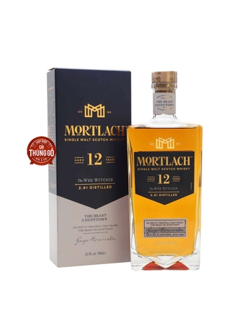 Rượu Whisky Scotland Mortlach 12Yo The Wee Witchie Dufftown