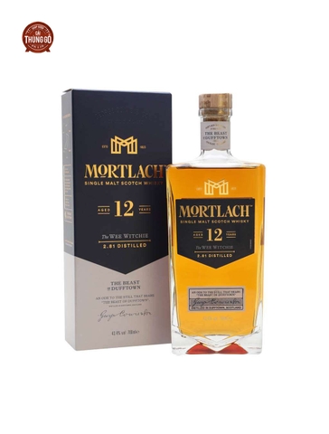 Rượu Whisky Scotland Mortlach 12Yo The Wee Witchie Dufftown Smsw 700Ml