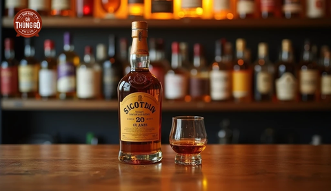 Uống Whisky nguyên chất&nbsp;