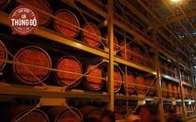 Các loại thùng ủ whisky tại Hakushu