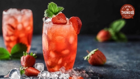 Dâu tây kết hợp với Vodka cho ra một thức uống độc đáo