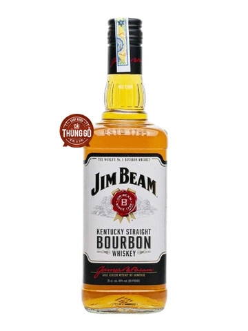 Rượu Whiskey Jim Beam White 750ml
