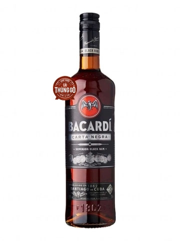 Rượu Bacardi Carta Negra Black