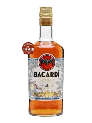 Rượu Bacardi Anejo Cuatro 4 Năm