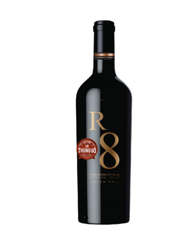 Rượu Vang Đỏ Ý R8 Negroamaro Salento Limited Edition