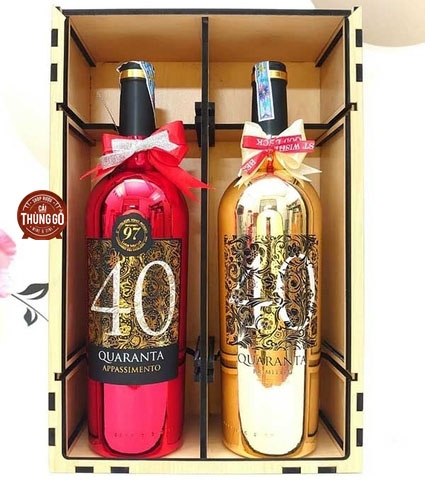 Rượu Vang Ý 40 Quaranta Primitivo