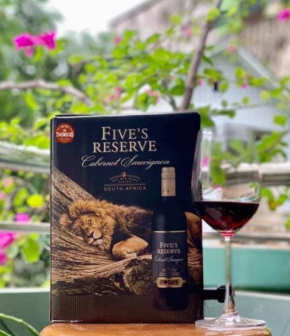 Rượu Vang Bịch Five’s Reserve 3L