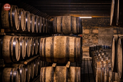 Các thùng gỗ sồi Sherry