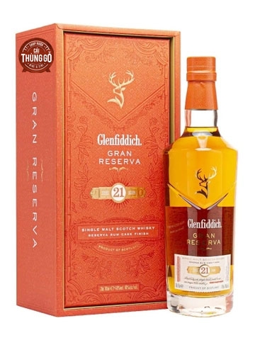 Chai rượu Glenfiddich 21 Năm Single Malt