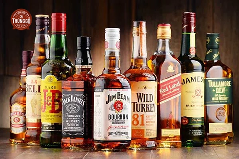 Nhãn chai rượu whisky&nbsp;