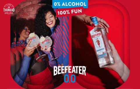 Beefeater 0.0 là sản phẩm không cồn đầu tiên của thương hiệu