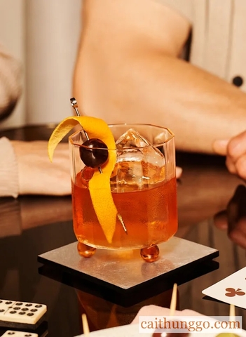 NỒNG CHÁY: Talisker Old Fashioned