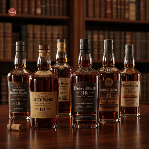 Bộ sưu tập Whisky lâu năm quý hiếm