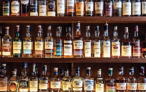 Xuất khẩu Scotch whisky sụt giảm