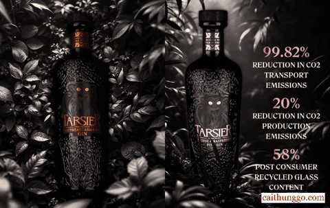 Tarsier Làm Mới Diện Mạo Với Chai Bền Vững