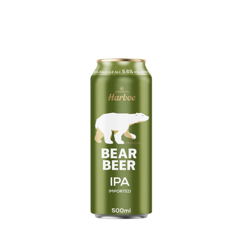 Bia Đức Harboe Bear Beer IPA Imported 5.6% 500ml G