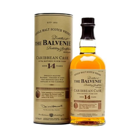 Rượu Whisky Scotland Balvenie 14YO Caribbean Cask S