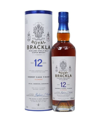 Rượu Whisky Scotland Royal Brackla 12Yo Sherry Cask Smsw 700Ml G