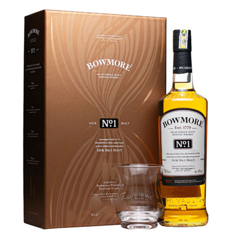 Rượu Whisky Scotland Bowmore No.1 Islay 700Ml HQ F24 S