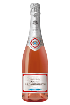 Rượu Vang Nổ Pháp Champagne Charles De Cazanove Rose G