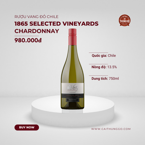 Rượu Vang Trắng Chile 1865 Selected Vineyards Chardonnay 750ml G