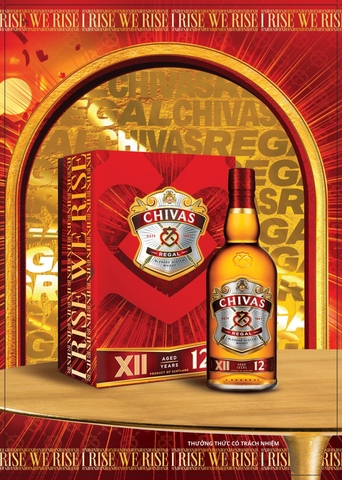 Rượu Whisky Scotland Chivas Regal 12YO 700ml HQ F23 G