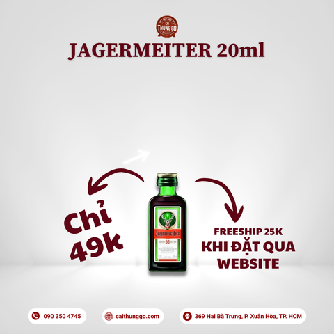 Rượu Thảo Mộc Đức Jagermeister Mini 20ml S
