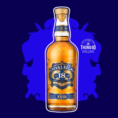 Rượu Whisky Scotland Chivas Regal 18YO Gold Signature 700ml G