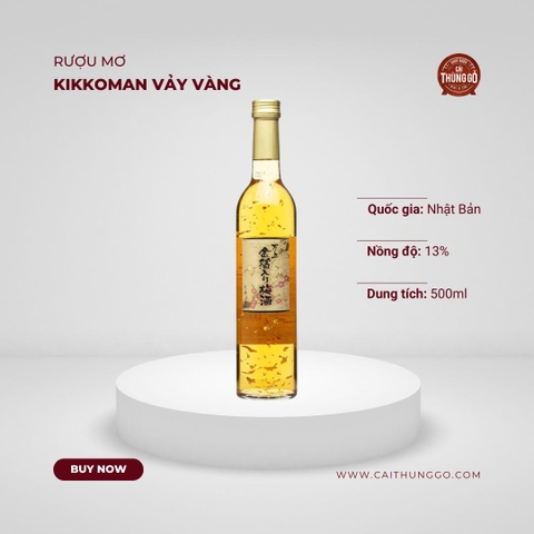Rượu Mơ Nhật Kikkoman Vảy Vàng 500ml S