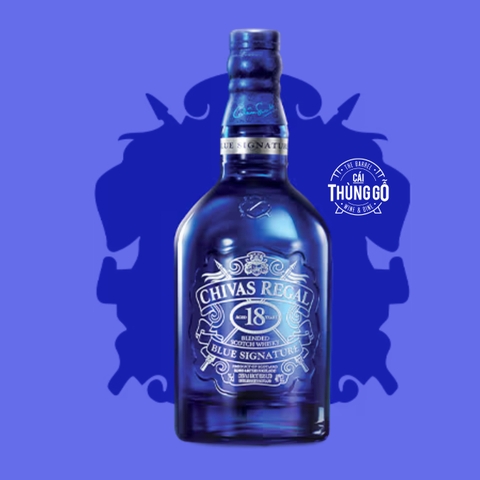Rượu Whisky Scotland Chivas Regal 18YO Blue Signature 700ml G