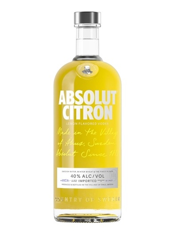 Rượu Vodka Thụy Điển Absolut Citron Chanh 1000ml S