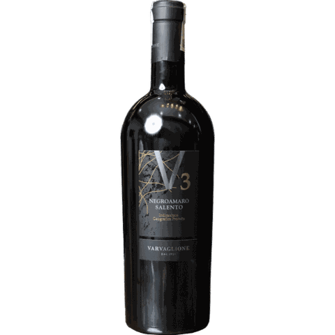 Rượu Vang Đỏ Ý V3 Negroamaro Del Salento 750ml G