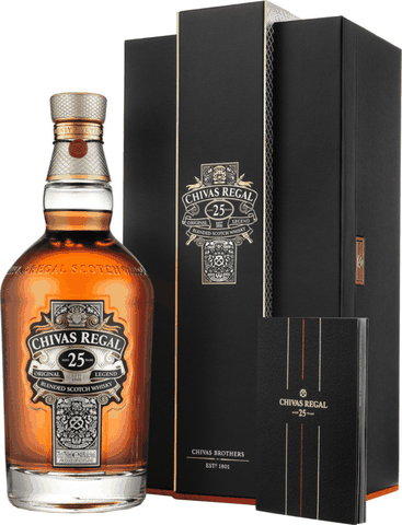 Rượu Whisky Blended Scotland Chivas Regal 25YO 750ml G