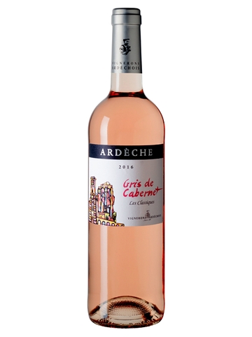 Rượu Vang Hồng Pháp Ardeche Cris De Cabernet Rose