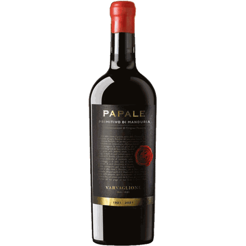 Rượu Vang Đỏ Ý PAPALE Primitivo di Manduria 750ml G