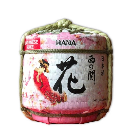 Rượu Sake Nhật Sake Nishino Seki Hana Barrel 1800ml G
