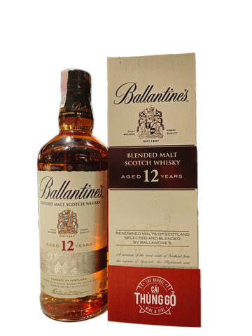 Rượu Whisky Scotland Ballantine's 12YO Tròn 700ml S