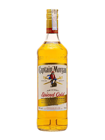 Rượu Rum Mỹ Captain Morgan Spiced Gold 750ml G