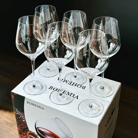 Ly Vang Pha lê Bohemia 600ml