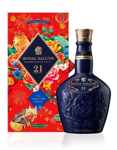Hộp Quà Rượu Scotland Chivas Royal Salute 21YO Hộp Đỏ 700ml S