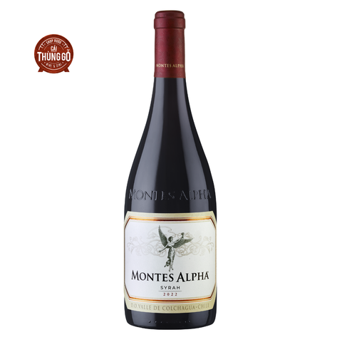 Rượu Vang Đỏ Chile Montes Alpha Syrah 750ml G