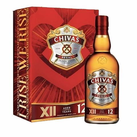 Rượu Whisky Scotland Chivas Regal 12YO 700ml HQ F24 G