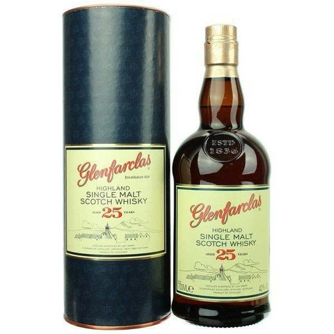 Rượu Single Malt Whisky Scotland Glenfarclas 25 Year Old S