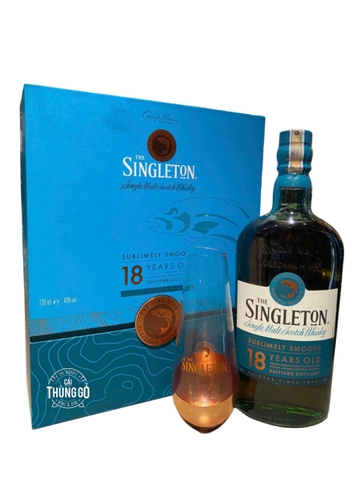 Hộp Quà Rượu The Singleton 18 hộp quà ngửa 750ml G