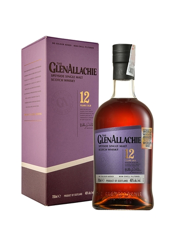 Rượu Whisky Single Malt Scotland GlenAllachie 12YO 700ml G