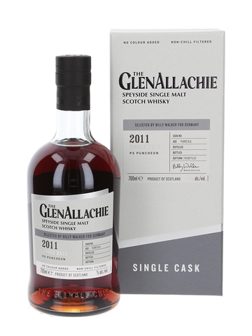 Rượu Whisky Single Malt Scotland Glenallachie 2011 PX Puncheon Cask 700ml G