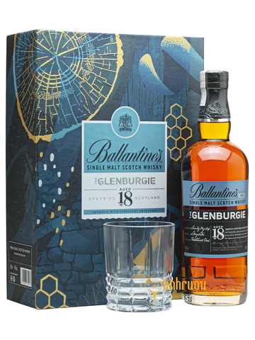 Rượu Whisky Scotland Ballantine's 18Yo Glenburgie 700ml HQ F23 G