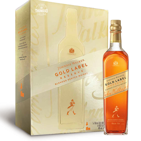 Rượu Hộp Quà Scotland Johnnie Walker Gold Label Reserve Tết 2026 750ml G