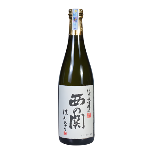 Rượu Sake Nhật Sake Nishino Seki Hannary 16% 720ml G